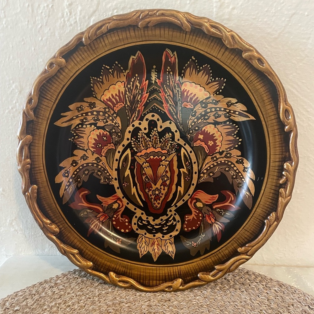 Decorative Floral Wall Plate